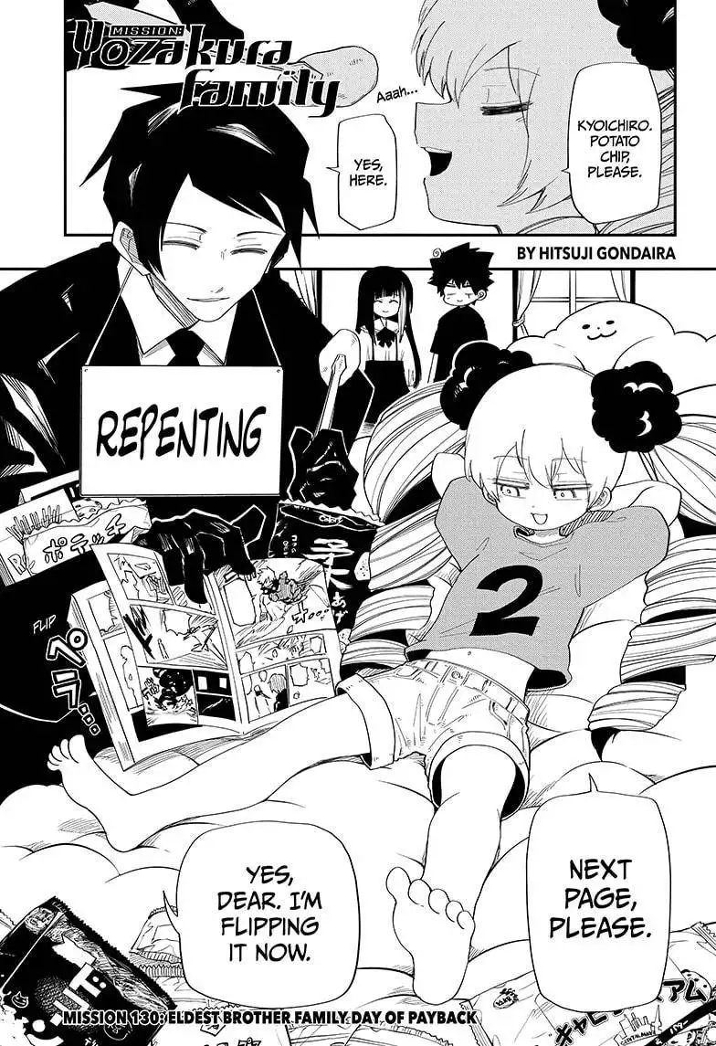 Mission: Yozakura Family Chapter 130 1